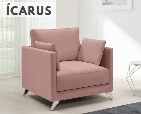 Butaca de tela Ícarus de HOME - principal