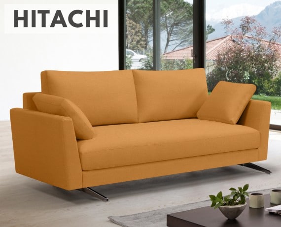 Sofá de tela Hitachi de HOME - principal