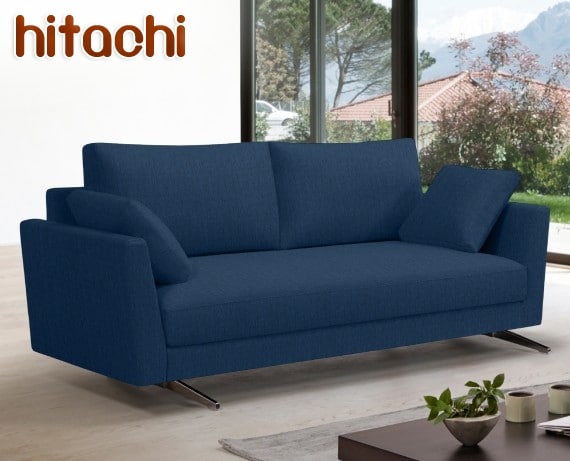 Sofá de tela Hitachi de HOME - principal
