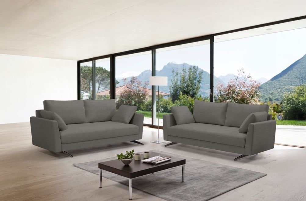 Sofá de tela Hitachi de HOME - principal