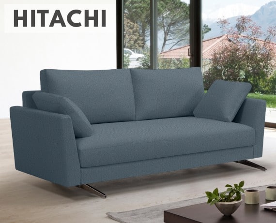 Sofá de tela Hitachi de HOME - principal
