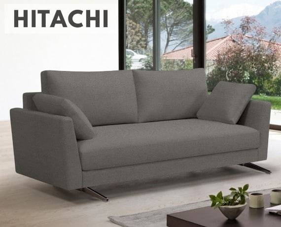 Sofá de tela Hitachi de HOME - principal