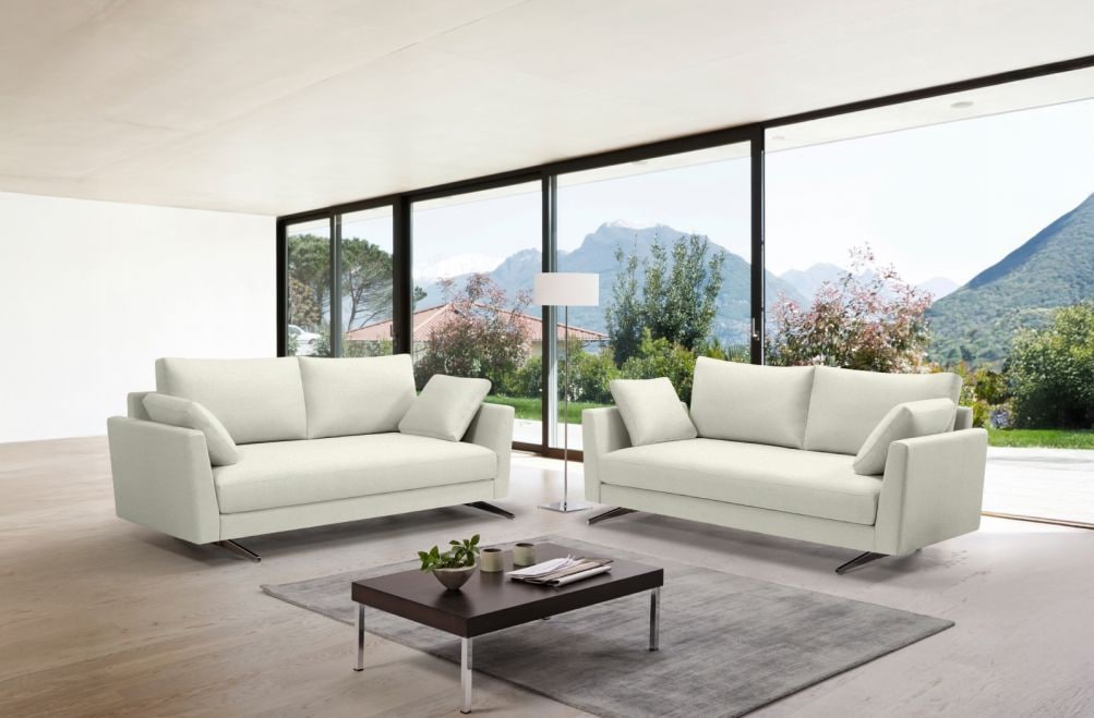 Sofá de tela Hitachi de HOME - principal