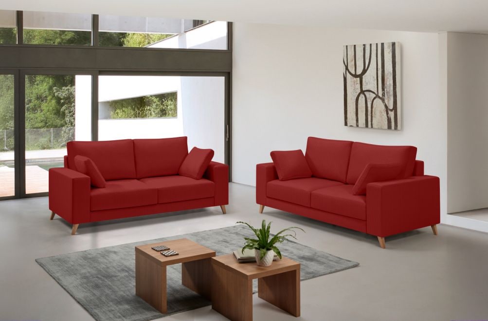 Sofá de tela Bimba de HOME - principal