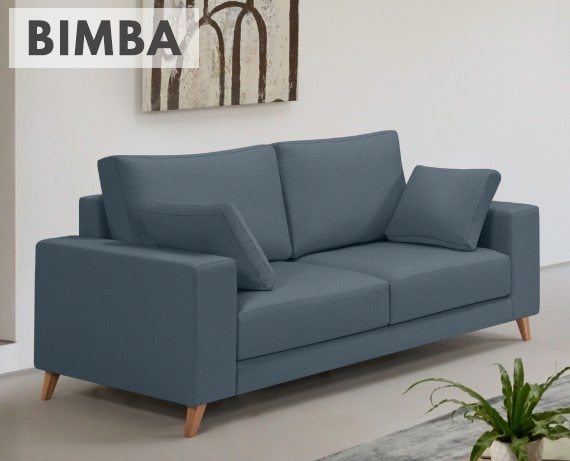 Sofá de tela Bimba de HOME - principal