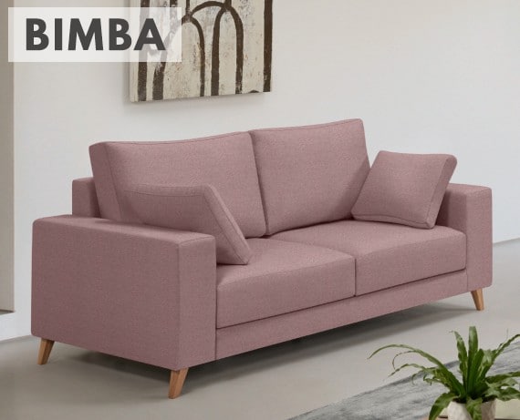 Sofá de tela Bimba de HOME - principal