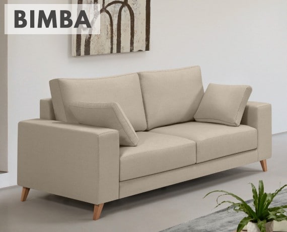 Sofá de tela Bimba de HOME - principal