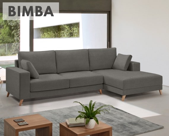 Sofá de tela Bimba de HOME - principal