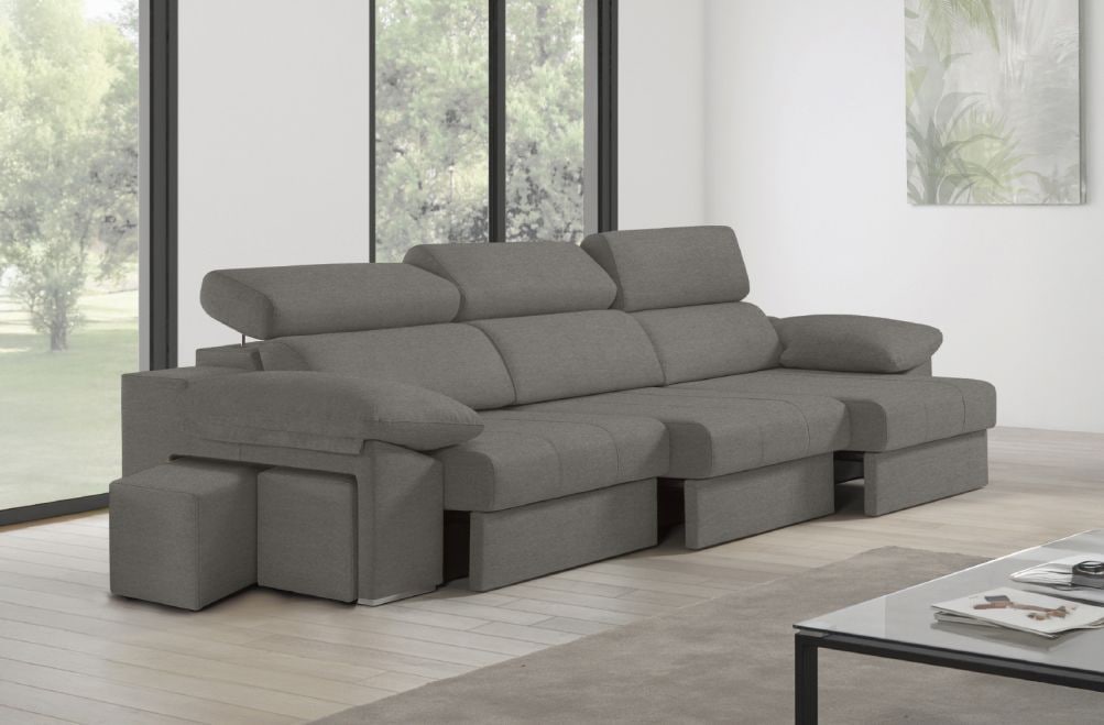 Sofá de tela Zafiro Plus de HOME - principal