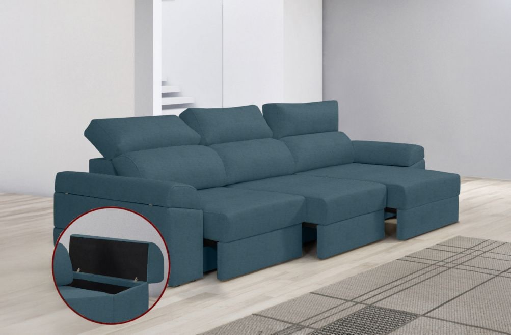 Sofá de tela Huren Plus de HOME - principal
