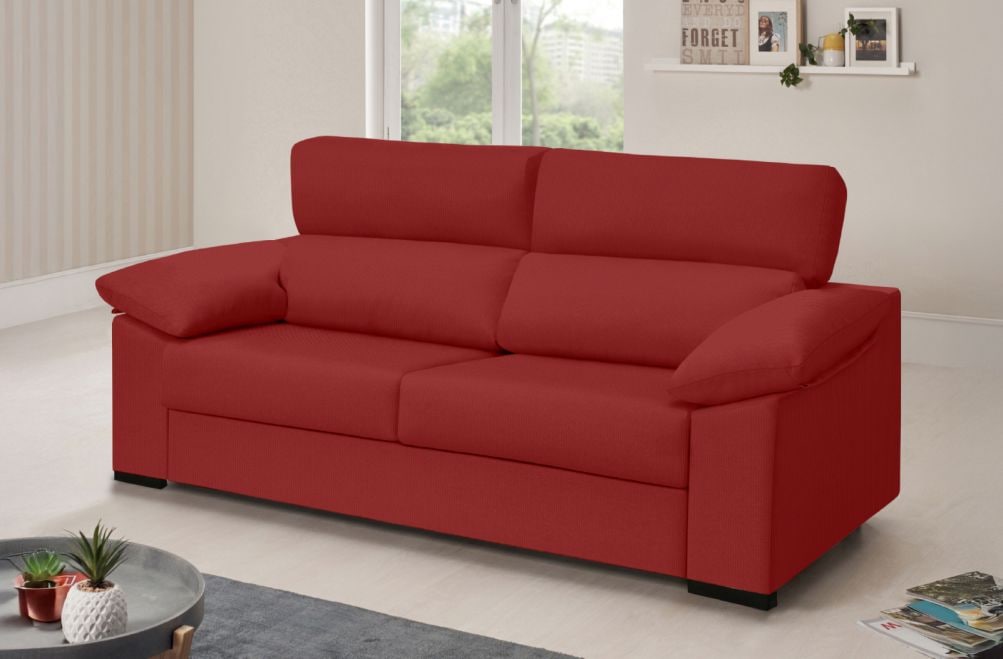 Sofá cama de tela Claris de HOME - principal