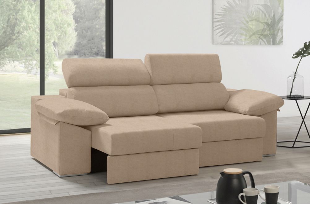 Sofá de tela Esmeralda de HOME - principal