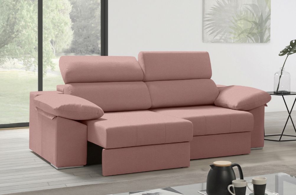 Sofá de tela Esmeralda de HOME - principal