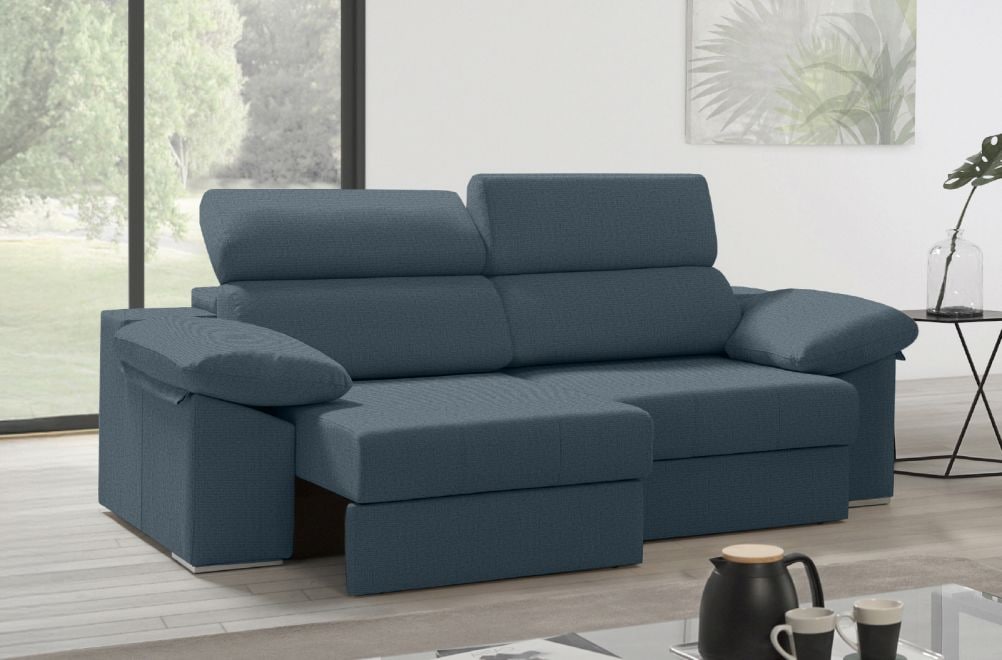 Sofá de tela Esmeralda de HOME - principal