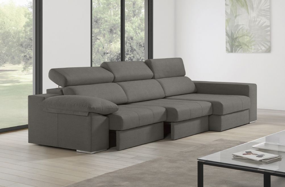 Sofá de tela Esmeralda de HOME - principal