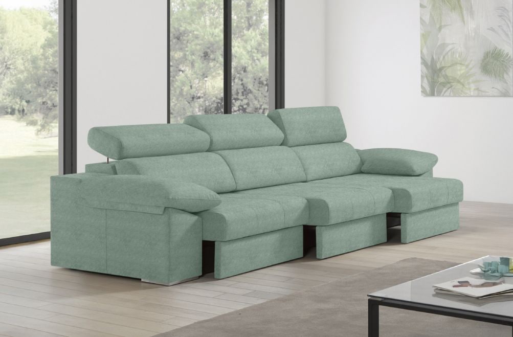 Sofá de tela Esmeralda Plus de HOME - principal