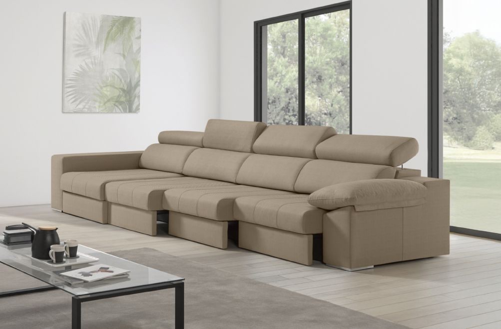 Sofá de tela Esmeralda Plus de HOME - principal