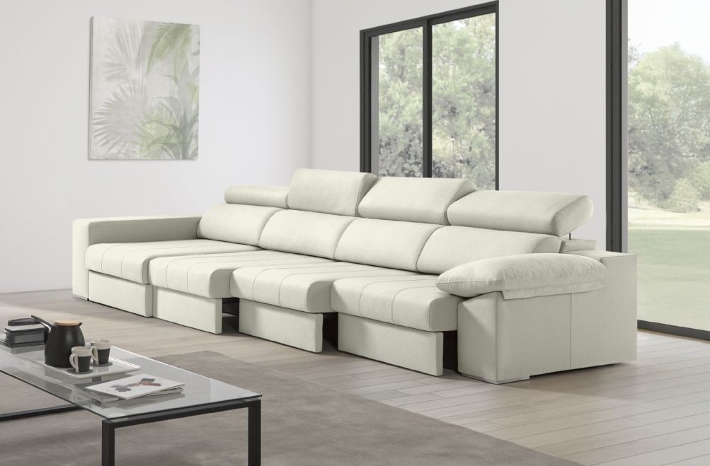 Sofá de tela Esmeralda Plus de HOME - principal