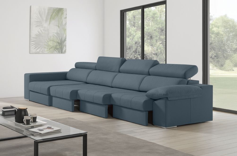 Sofá de tela Esmeralda Plus de HOME - principal