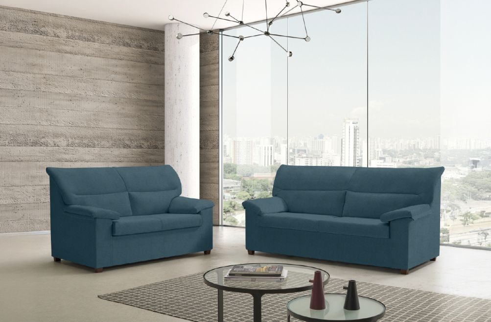 Sofá de tela Damaris de HOME - principal