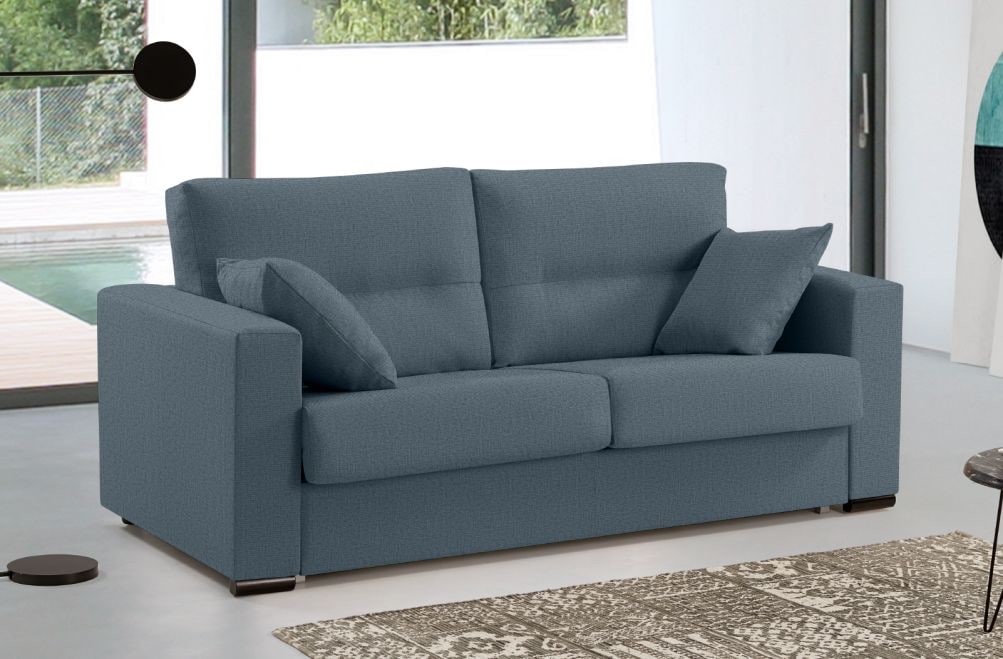 Sofá cama de apertura italiana de tela Aquila de HOME - principal