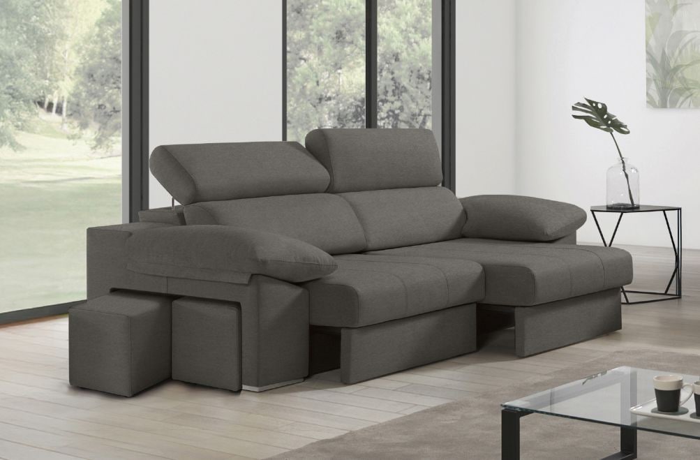 Sofá de tela Zafiro de HOME - principal