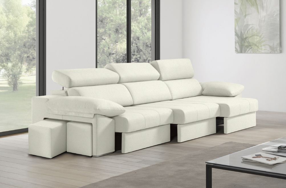 Sofá de tela Zafiro Plus de HOME - principal