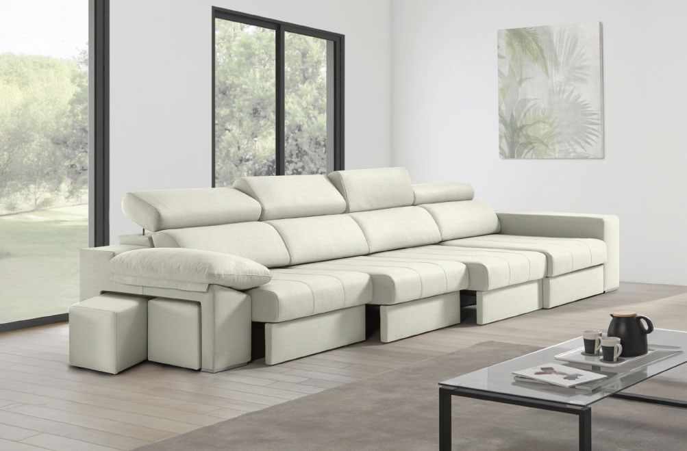 Sofá de tela Zafiro Plus de HOME - principal