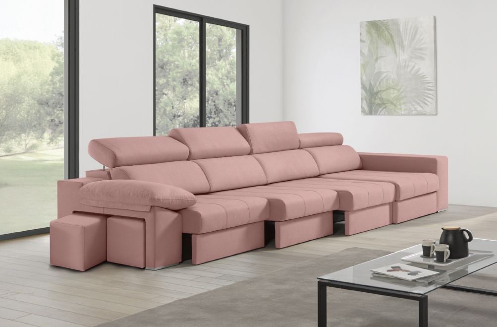 Sofá de tela Zafiro Plus de HOME - principal