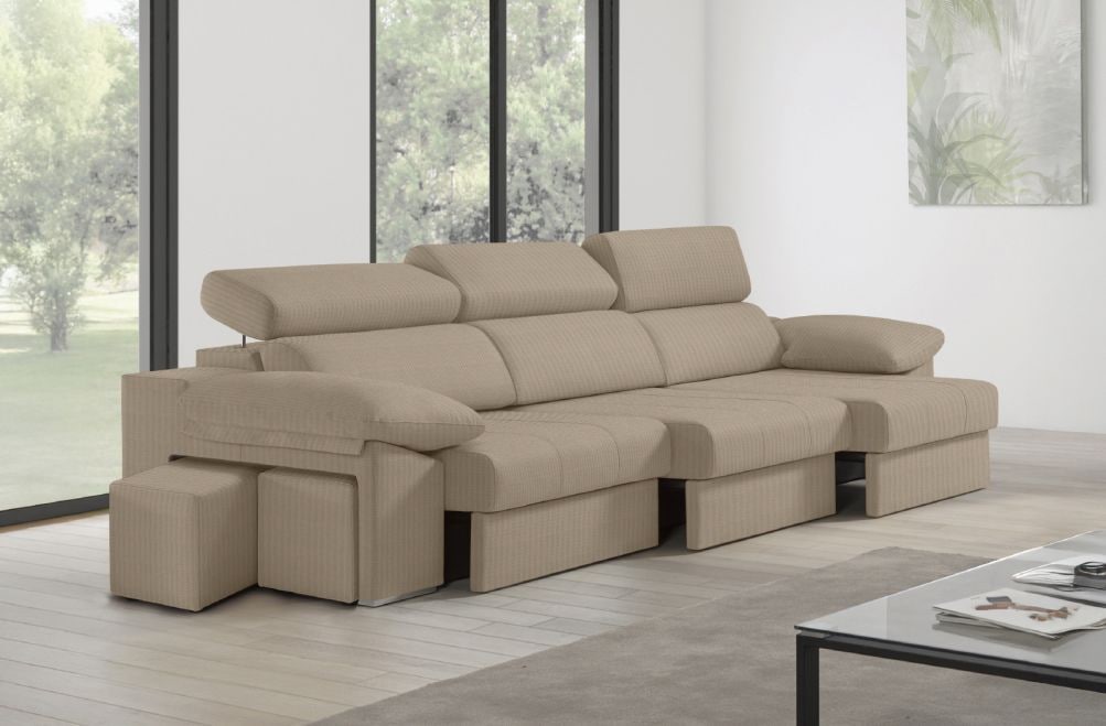 Sofá de tela Zafiro Plus de HOME - principal