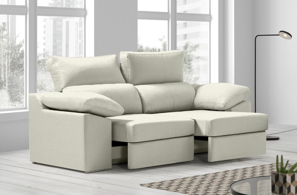 Sofá de tela Rachel de HOME - principal