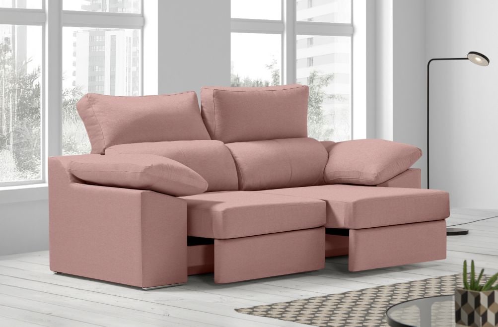 Sofá de tela Rachel de HOME - principal