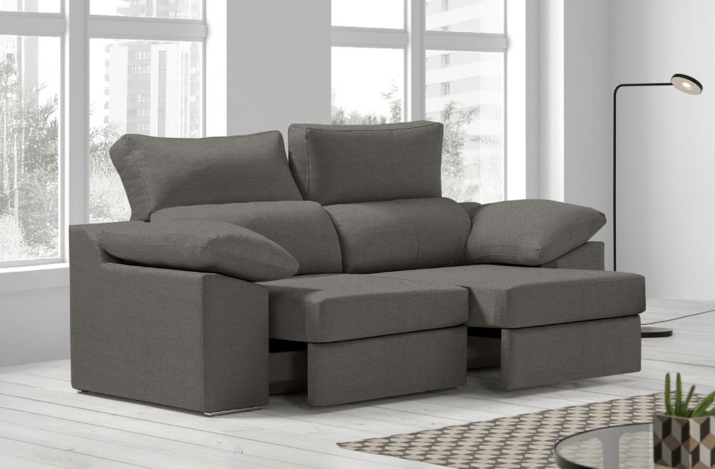 Sofá de tela Rachel de HOME - principal