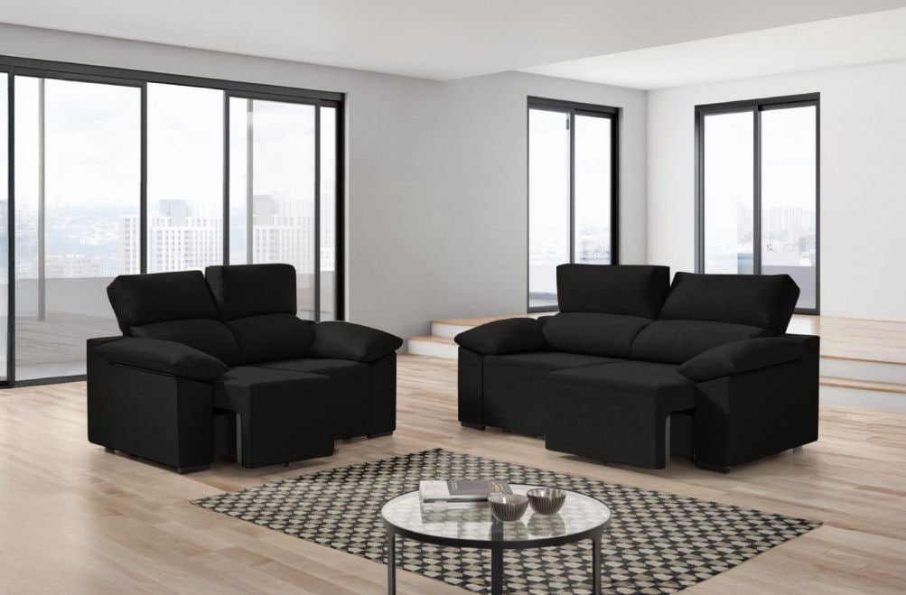 Sofá de tela Dener de HOME - principal