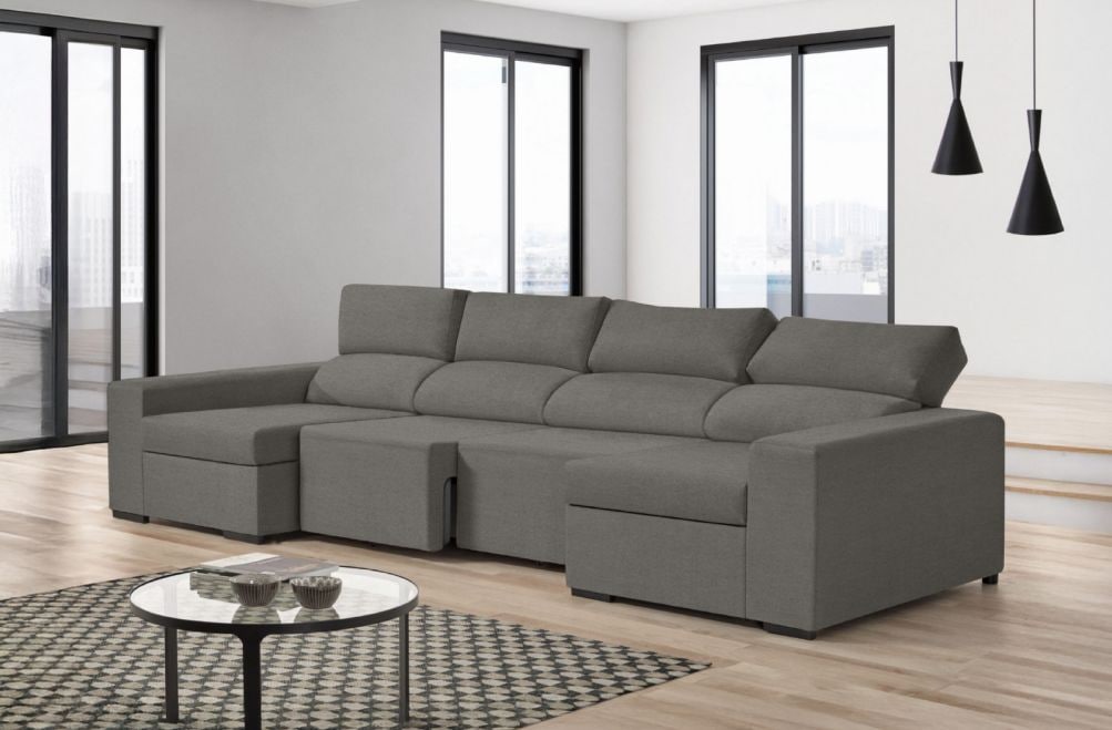 Sofá de tela Dener de HOME - principal