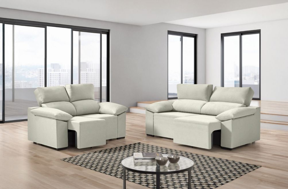 Sofá de tela Dener de HOME - principal