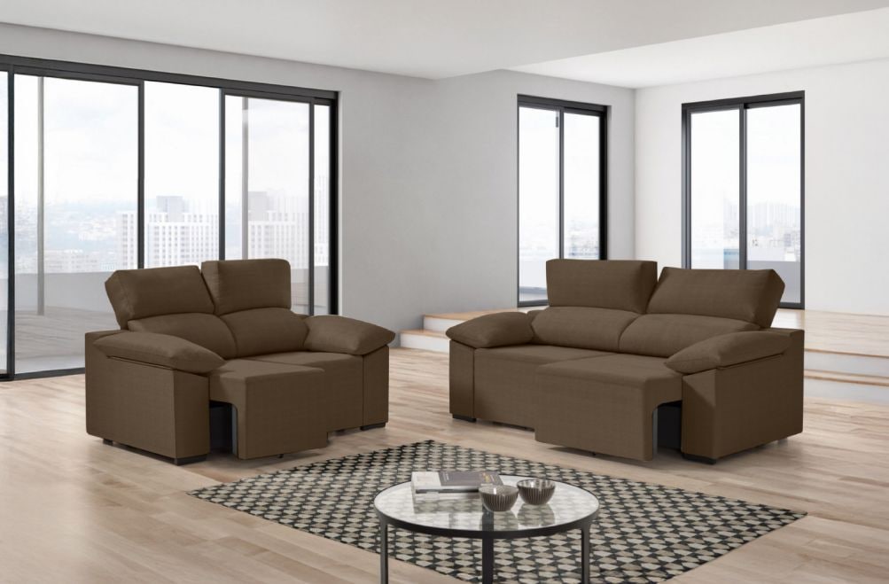 Sofá de tela Dener de HOME - principal