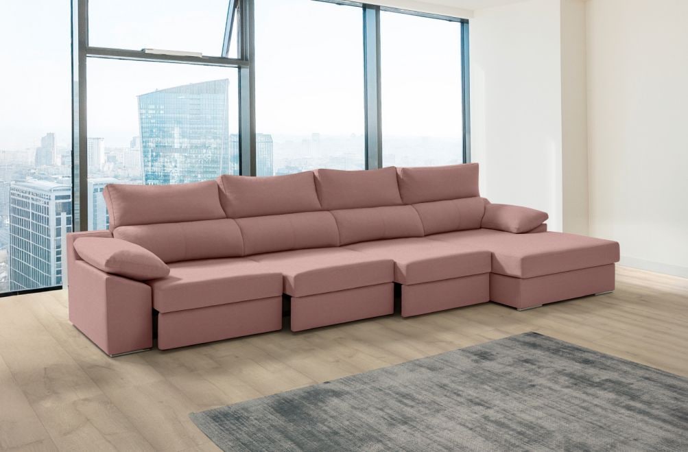 Sofá de tela Rachel Plus de HOME - principal