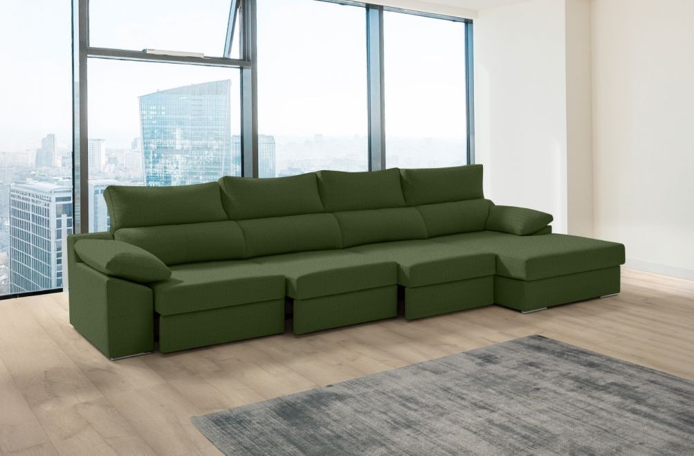 Sofá de tela Rachel Plus de HOME - principal