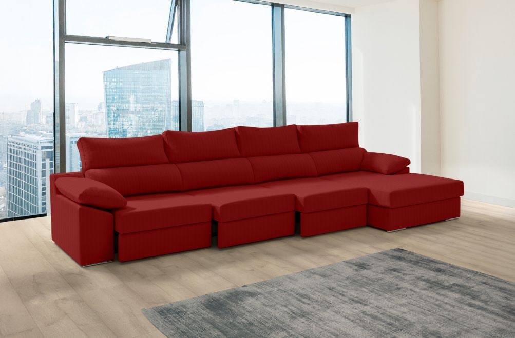 Sofá de tela Rachel Plus de HOME - principal