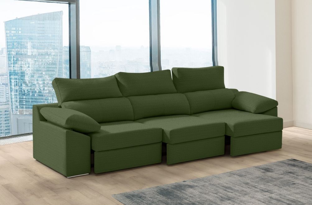 Sofá de tela Rachel Plus de HOME - principal