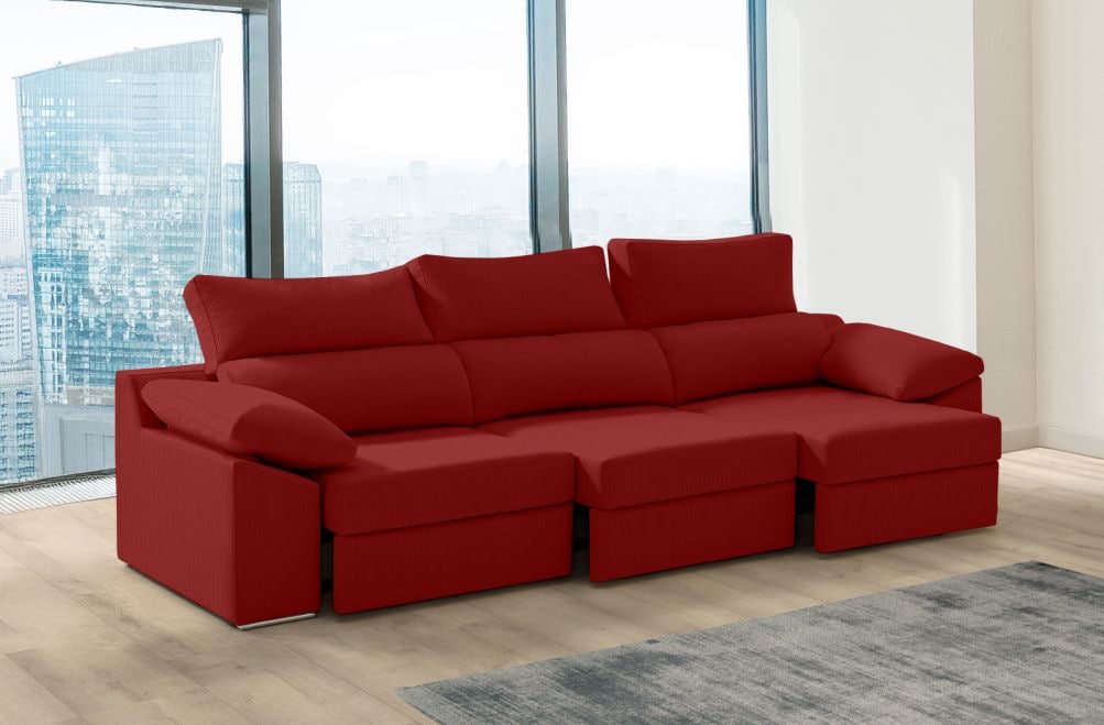 Sofá de tela Rachel Plus de HOME - principal