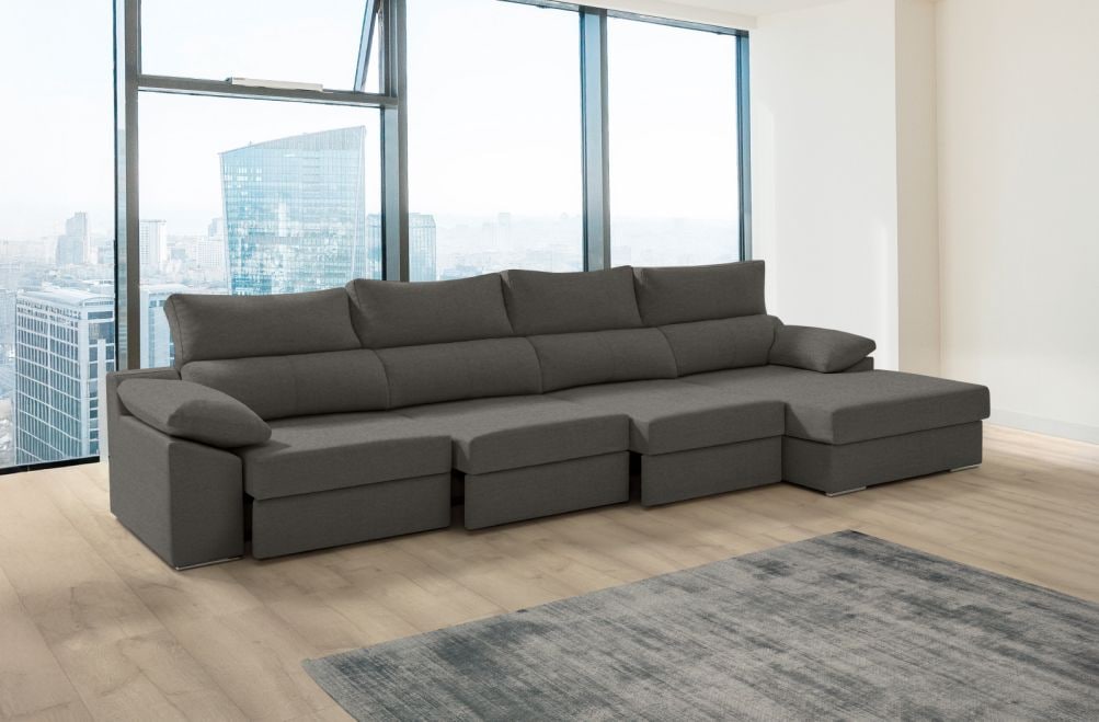 Sofá de tela Rachel Plus de HOME - principal