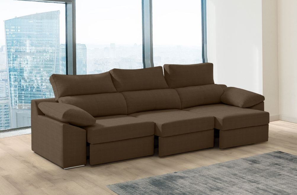 Sofá de tela Rachel Plus de HOME - principal