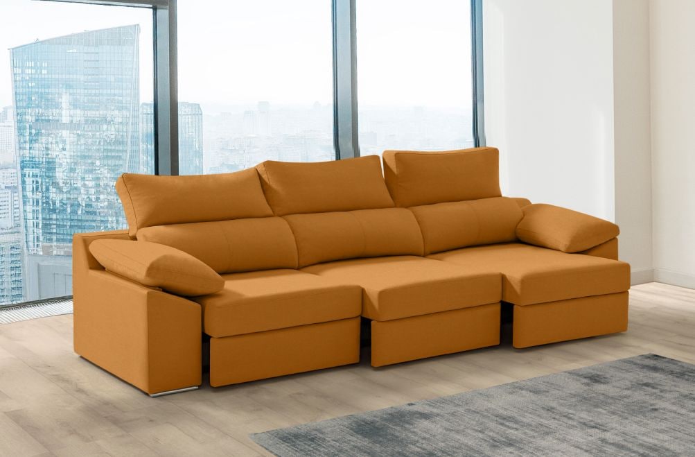 Sofá de tela Rachel Plus de HOME - principal