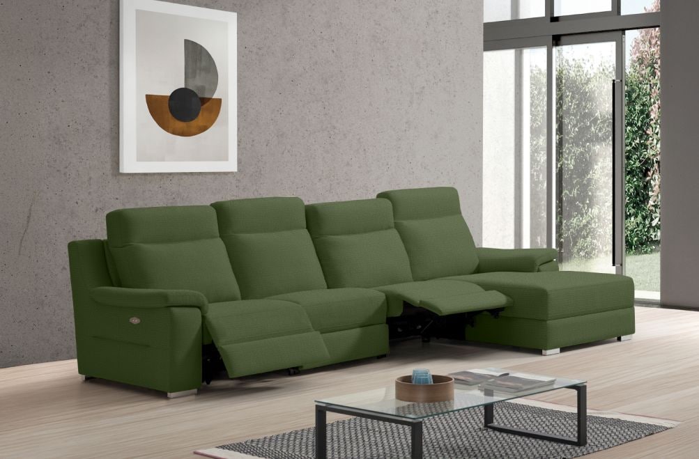 Sofá relax de tela Adele Plus de StyleKomfort - principal