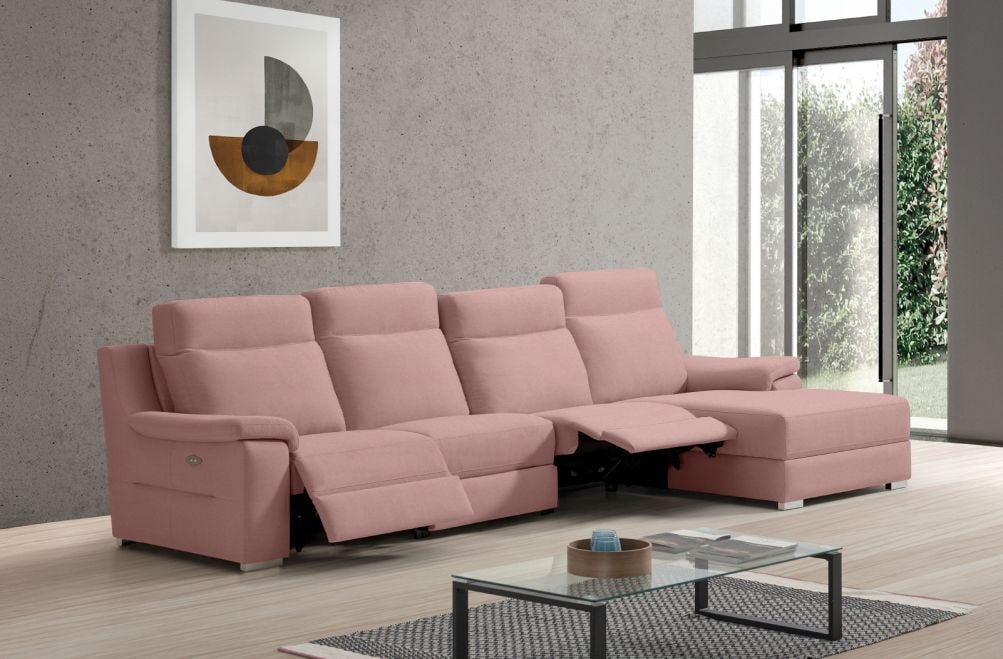 Sofá relax de tela Adele Plus de StyleKomfort - principal