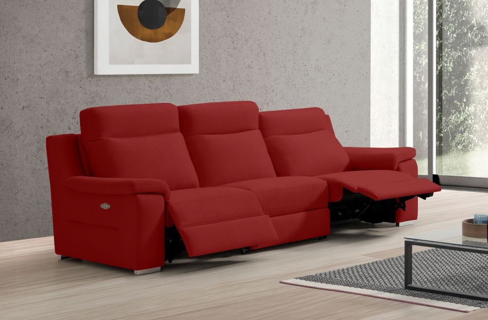 Sofá relax de tela Adele Plus de StyleKomfort - principal