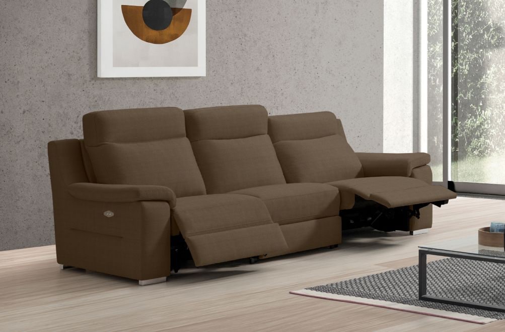 Sofá relax de tela Adele Plus de StyleKomfort - principal