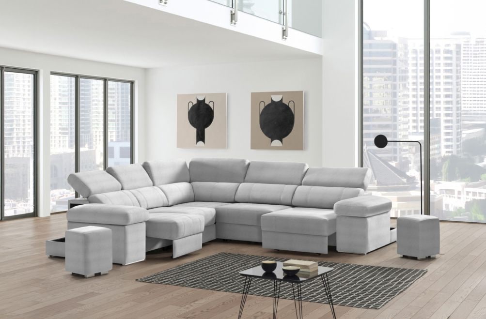 Sofá de piel Lennon XL de StyleKomfort - principal